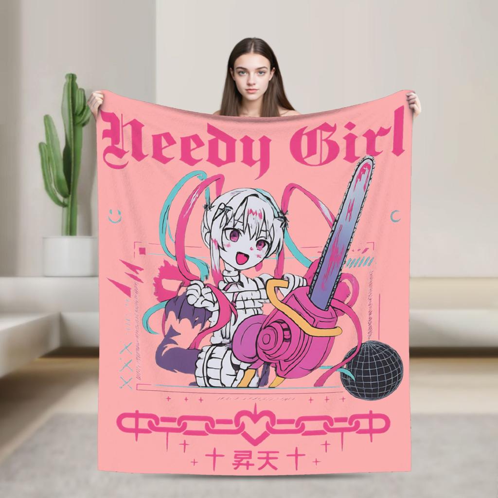Needy Streamer Blankets Quality Warm Soft Bedding Throws Winter Kids Living Room Print Bedspread