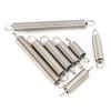 200pcs Metal Steel Spring Set Compression and Extension Springs Kit Portable Hardware Tools Plastic Storage Box Tool Accessories