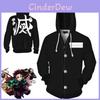 Dämonen Anime Slayer Kimetsu No Yaiba Reißverschluss Kapuzenpullover Sweatshirts Langarmmantel