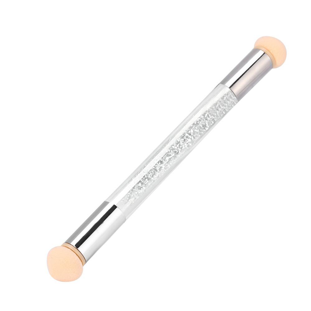 Double End Nail Art Pen 4 Extra Sponge Heads Nail Art Sponge Brush Gradient Shading