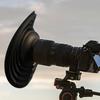 Silicone Lens Hood for Cameras | Silicone DSLR Camera Lens Cover - 50-70mm Anti-Glass Reflection Lens Cover for Water Splashes, Snow, Dust, and Mud