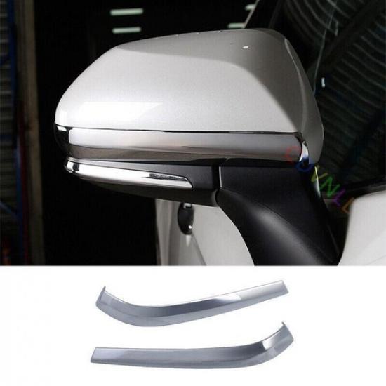 For Toyota Camry 2018-2023 Chrome Rear View Mirror Anti-Scratch Strip cover trim