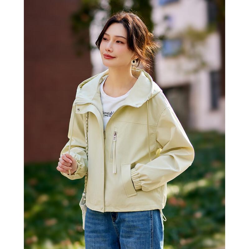 TERRE BLEUE Women's 2025 Fall Fashion Short Jacket