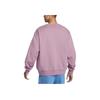 Nike SB Fleece Skateboard Crewneck Loose Long Sleeve Sweatshirt Unisex Sweatshirt Gray Purple Red HQ3038-523