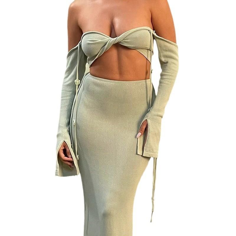 

Новый Пляжный Однотонный Плавающий Цветок Вязаный Пляжный Купальник Бикини Платье с Капюшоном L