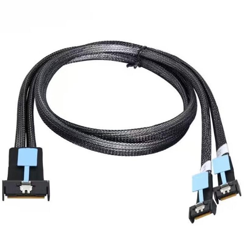 

Кабель-разветвитель YuanChu MCIO на MCIO PCIe 5.0 X8-X4