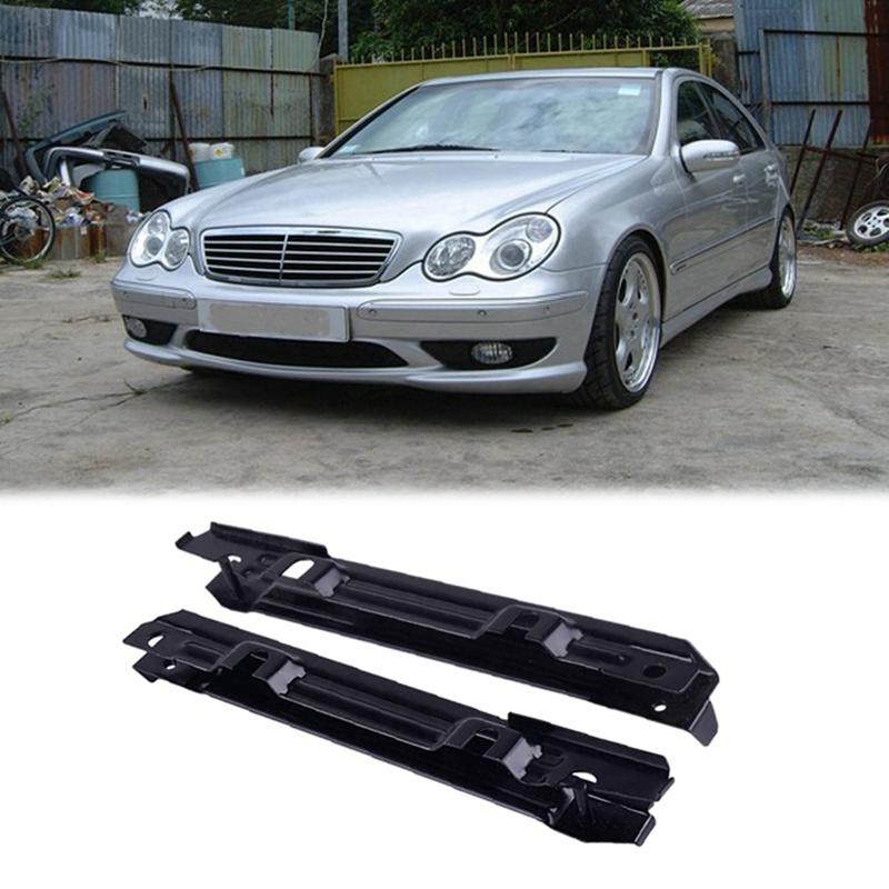 Staffa di Fissaggio Estrema Paraurti Anteriore Sinistra+Destra Per Mercedes-Benz Classe C W203 2002-2008 A2038801114 A2038801214