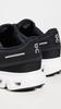 On Cloud 6 Size 22cm Women's Sneakers, Black/White,