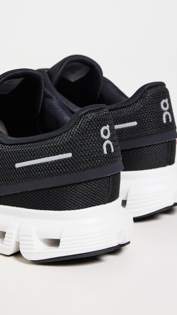 On Cloud 6 Size 22cm Women's Sneakers, Black/White,
