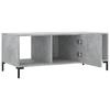  Coffee Table, Concrete Grey, 102x50x40 Cm