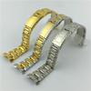 For Rolex DAYTONA GMT SUBMARINER Watch Accessories Metal Strap Stainless Steel Pull Clasp Watchband 17mm 20mm