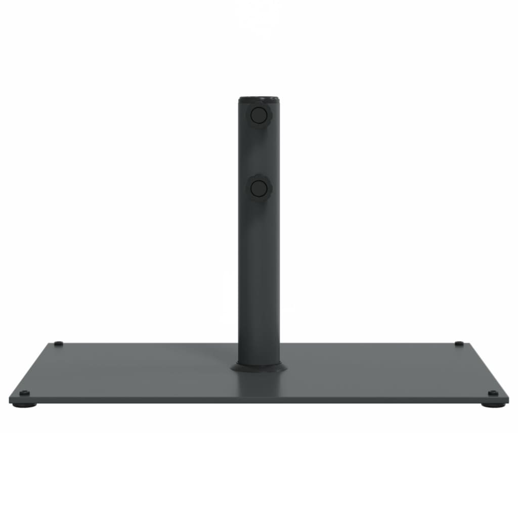 Sun Umbrella Base Ø32 38 48 mm Pole 15 kg Rectangular