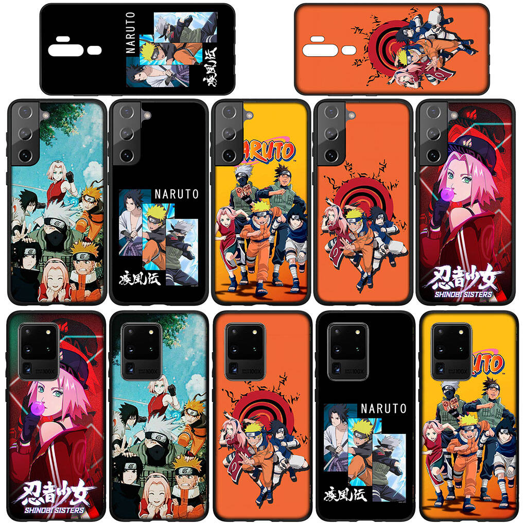 Case for iPhone 17 15 16 Plus Xiaomi Poco X7 X6 F8 F7 C85 C75 Redmi Note 14 12 11 13 Pro Max A4 14C 13C 15C Haruno Cute Sakura Sasuke Kakashi Narutos