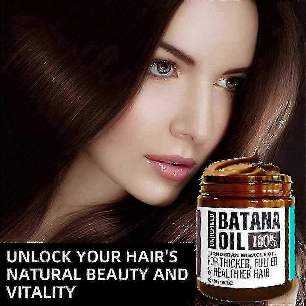 Confezione da 3 Olio di Batana Non Raffinato dall'Honduras per la Crescita dei Capelli - UK