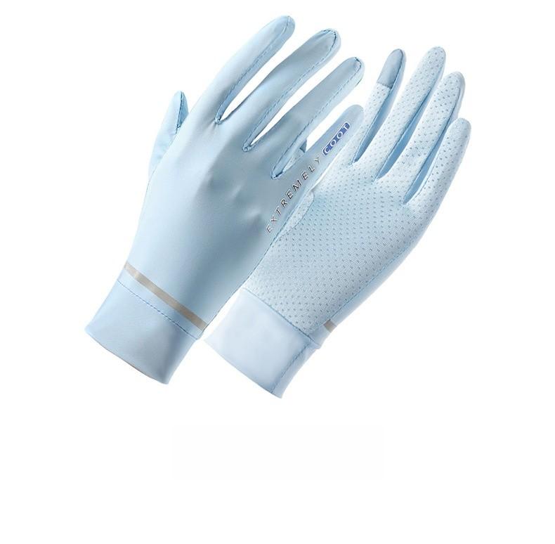 Summer Womens Breathable Uv Protection Gloves With Touch Screen For Outdoor Cycling And Sports