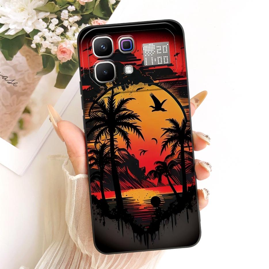 For Infinix Note 60 Pro Case X6878 Cute Dog Rabbit Cover Shockproof Soft Silicone Case For Infinix Note 60 Pro Note60 X6879 Bags