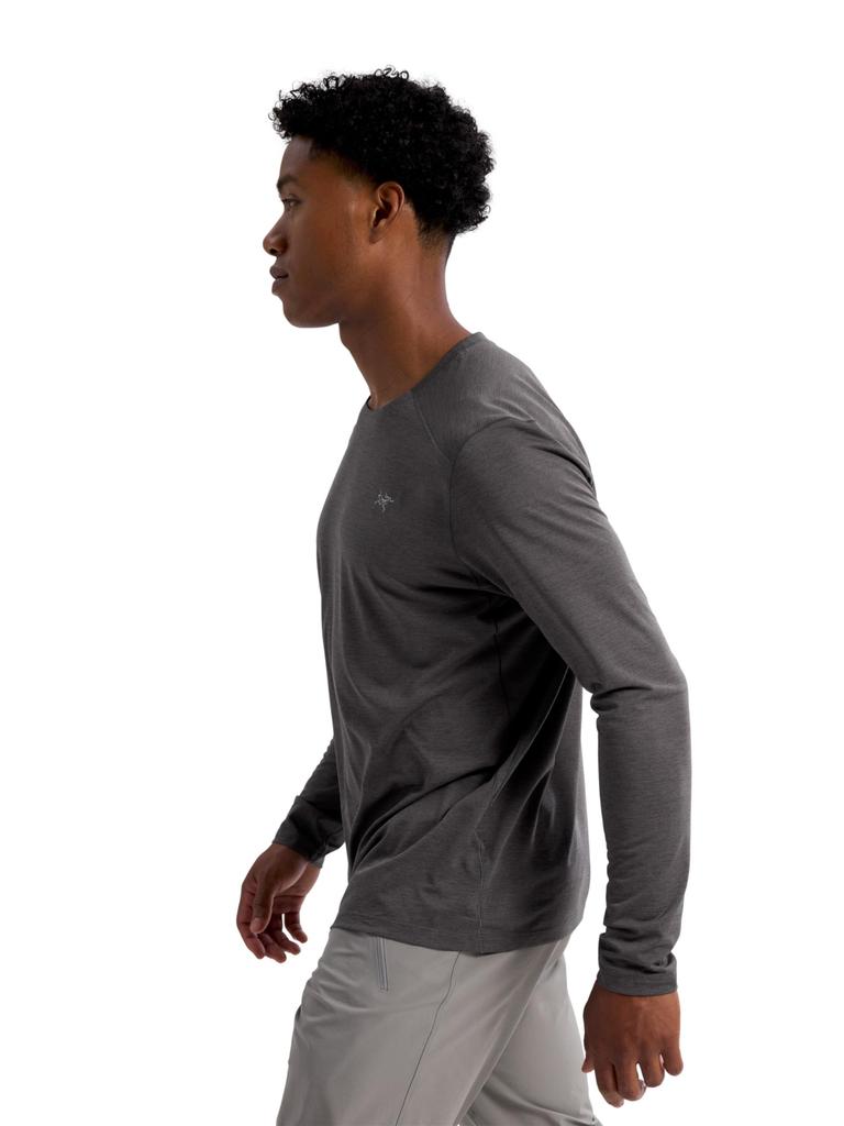 Cormac Crew Long Sleeve Black Size S Arc'teryx Men's Jacket, Heather, (X000009719)