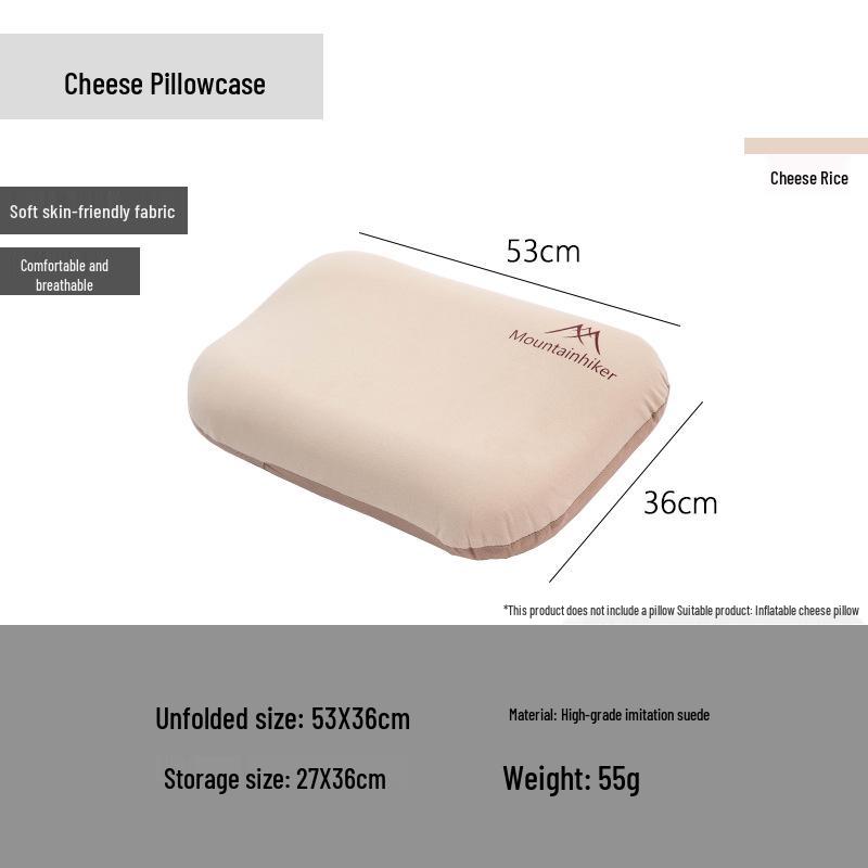 Portable U-Shaped Self-Inflating Camping Pillow