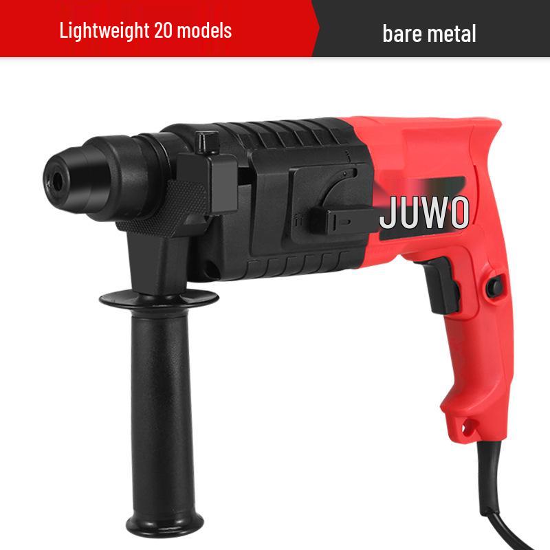 Dual-Use Electric Hammer & Pickaxe: Multi-Function High-Power Impact & Electric Drill for Concrete and Household Use.