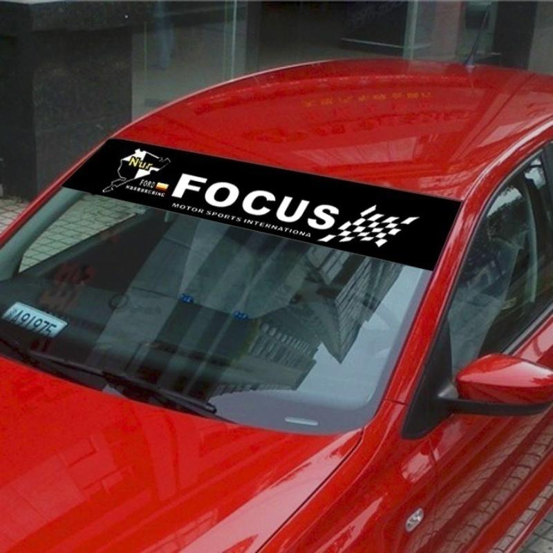 Buy 1 x Fo cus Nurburgring Reflective Car Windshield Sticker Windscreen