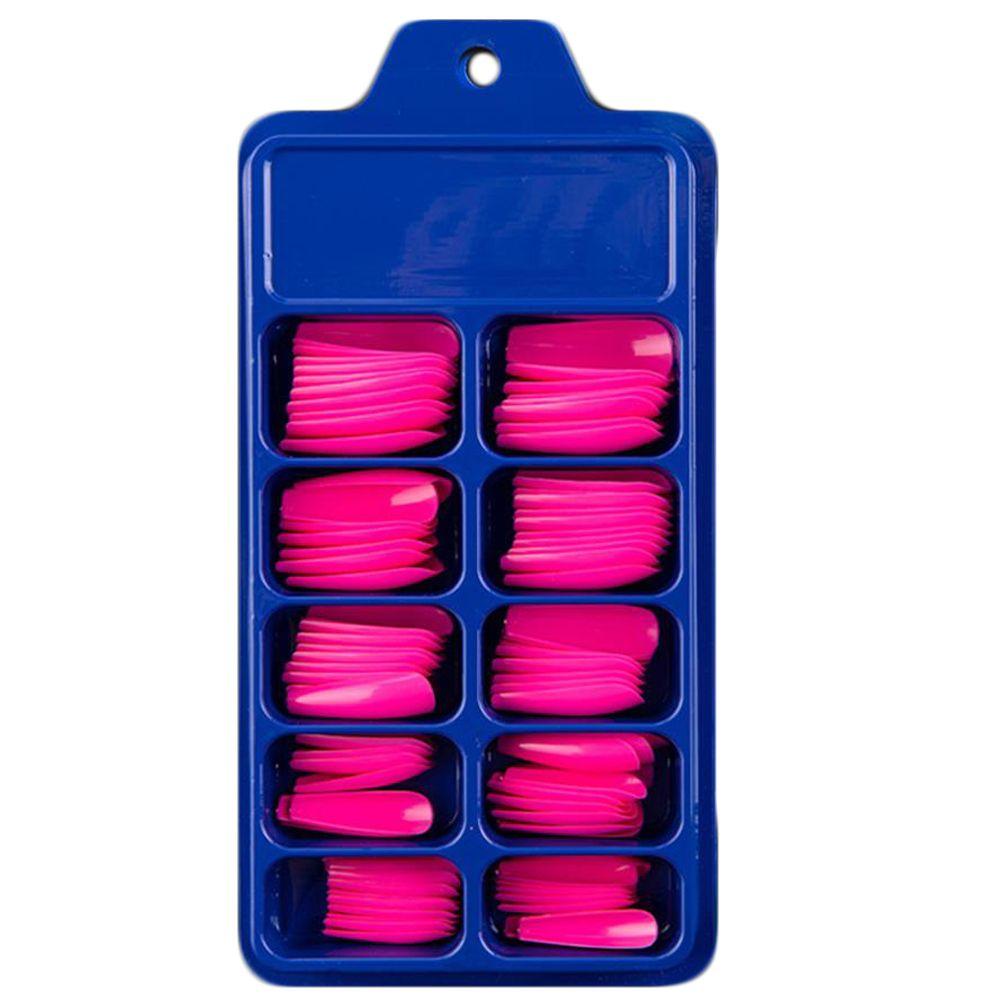 100Pcs/Set Ballerina UV Gel Beauty Tools Full Cover False Nail Tips Coffin Fake Nails Manicure