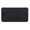 Front License Plate Bracket 84428905 Curved Design Plastic Replacement for Silverado 1500 2019 2022 US Version