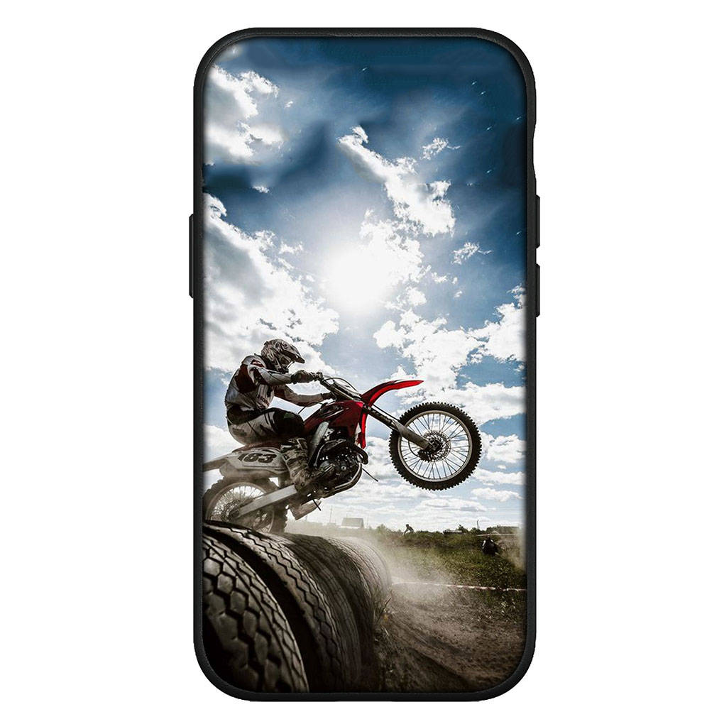 Pro Samsung Galaxy S24 S23 iPhone 15 14 Xiaomi Redmi Note 13 12 11 8 Plus 10 9 Pro Max X XR Pouzdro na telefon Plakát Moto Cross Motocykl Mobil OPPO Huawei