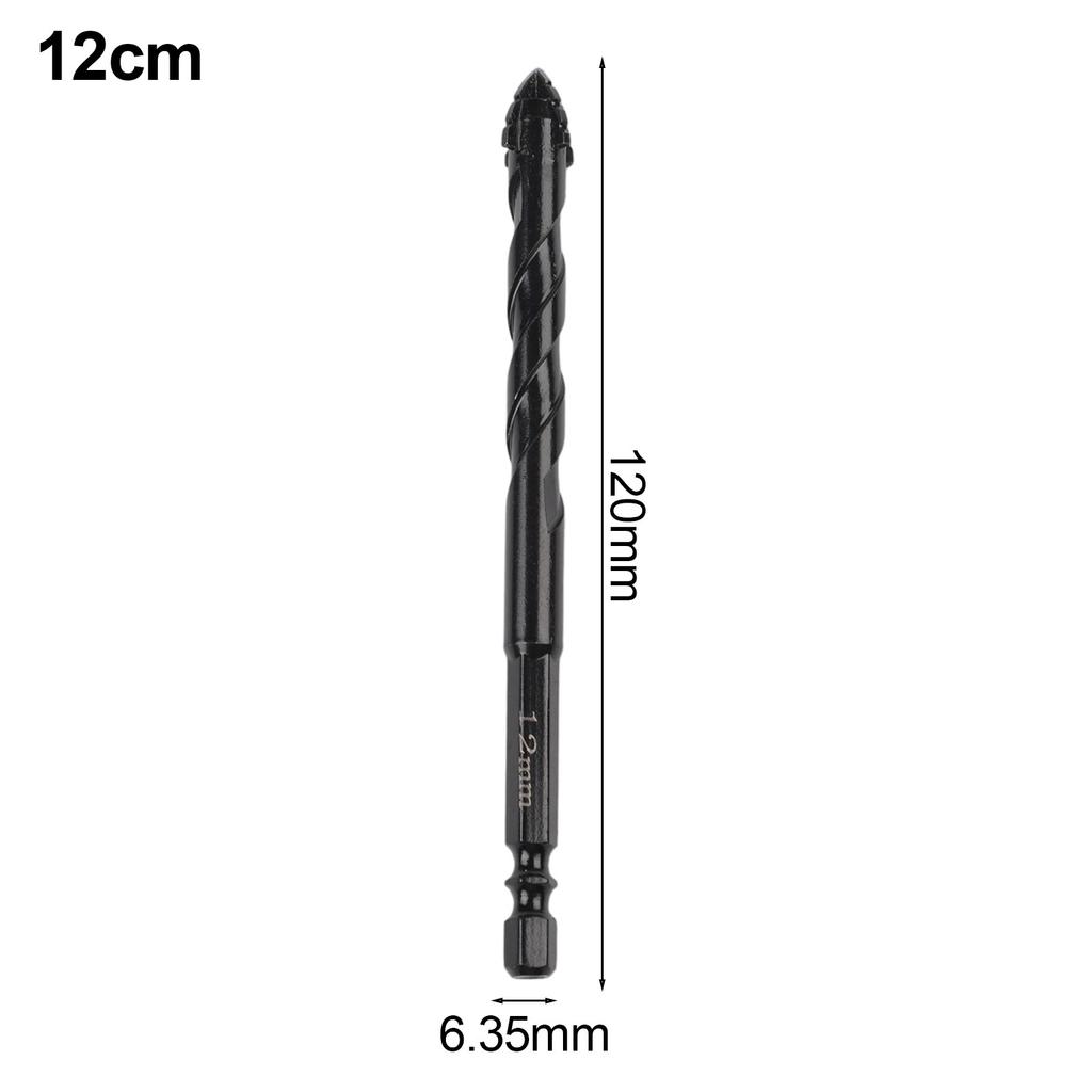 Eccentric Drill Bit Set for Drilling Glass Tiles and Hard Plastics