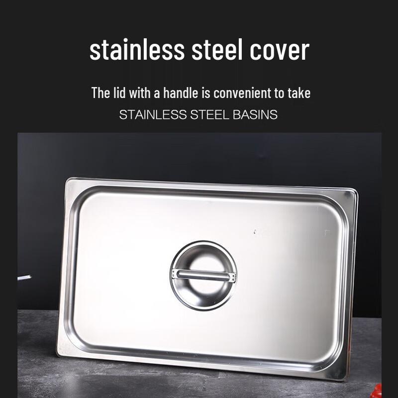 LETGANT Stainless Steel Portion Pan Lid