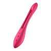 Satisfyer Elastic Joy Dark Red Flexible Vibrator Foldable Couple Vibrator Pinching Electric Ring Versatile G Spot Clitoris Simultaneous Stimulation Fl
