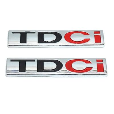 1 szt. Naklejka z logo TDCI Naklejka Emblemat Odznaka Dekoracyjna na Błotnik Bagażnika Samochodu