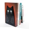 Niedliche Schwarze Katze Buchstützen Schwerlast Metall Buchstützen Büro Schreibtisch Zuhause Bücherregal Für Buchliebhaber Buchständer Bürobedarf