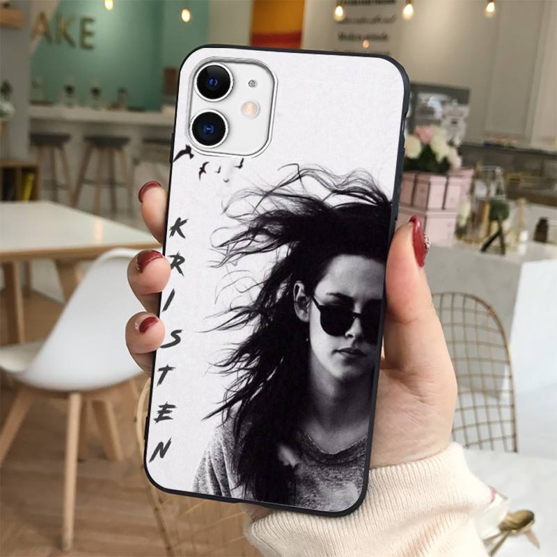 Yinuoda Kristen Stewart Phone Case for iPhone 11 12 13 mini pro XS MAX 8 7 6 6S Plus X 5S SE 2020 XR cover