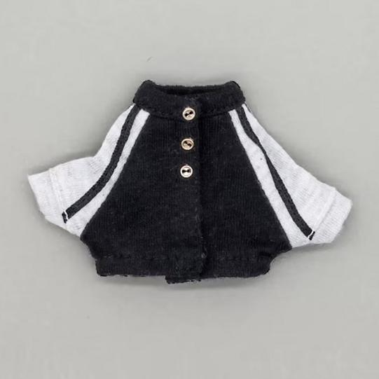 OB11 Baby Clothes Baseball Uniform Letter Overalls Suit Coat Fashion Pants For Obitsu11 Molly YMY Body 1/12 BJD Doll