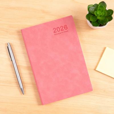 2026 Daily Planner Schedule Book A5 Hardcover Planner with Colorful Tabs Appointment Book Reminder To Do List Yearly Planner