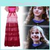 Hermione Potter Harry Granger Cosplay Costume Mesh Yarn Dress Halloween Party