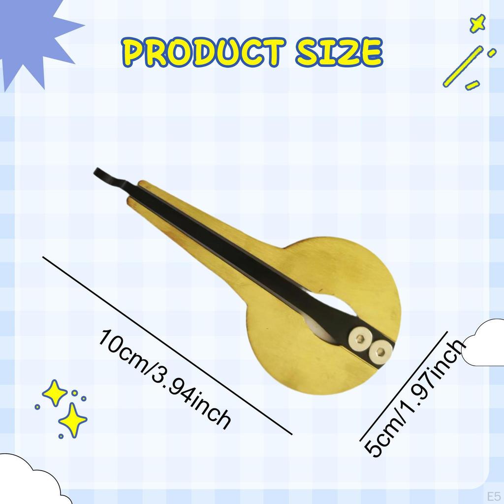 Ethnic Mouth Instrument Maultrommel, Russian Jaw Harp for Children and Adults