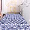 10Pcs Set 15x15cm Retro Style Tile Sticker Kitchen Floor Bathroom Anti Skid Waterproof Sticker