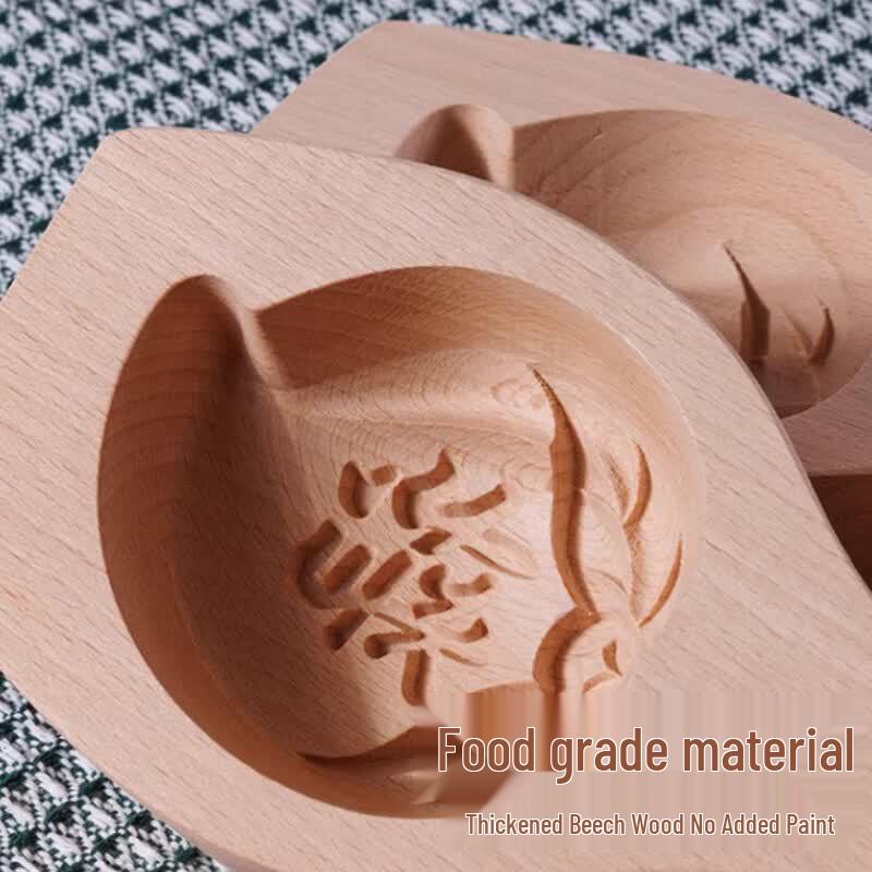 Set di Attrezzi per la Preparazione di Panini Baozi in Legno Massello Youluo