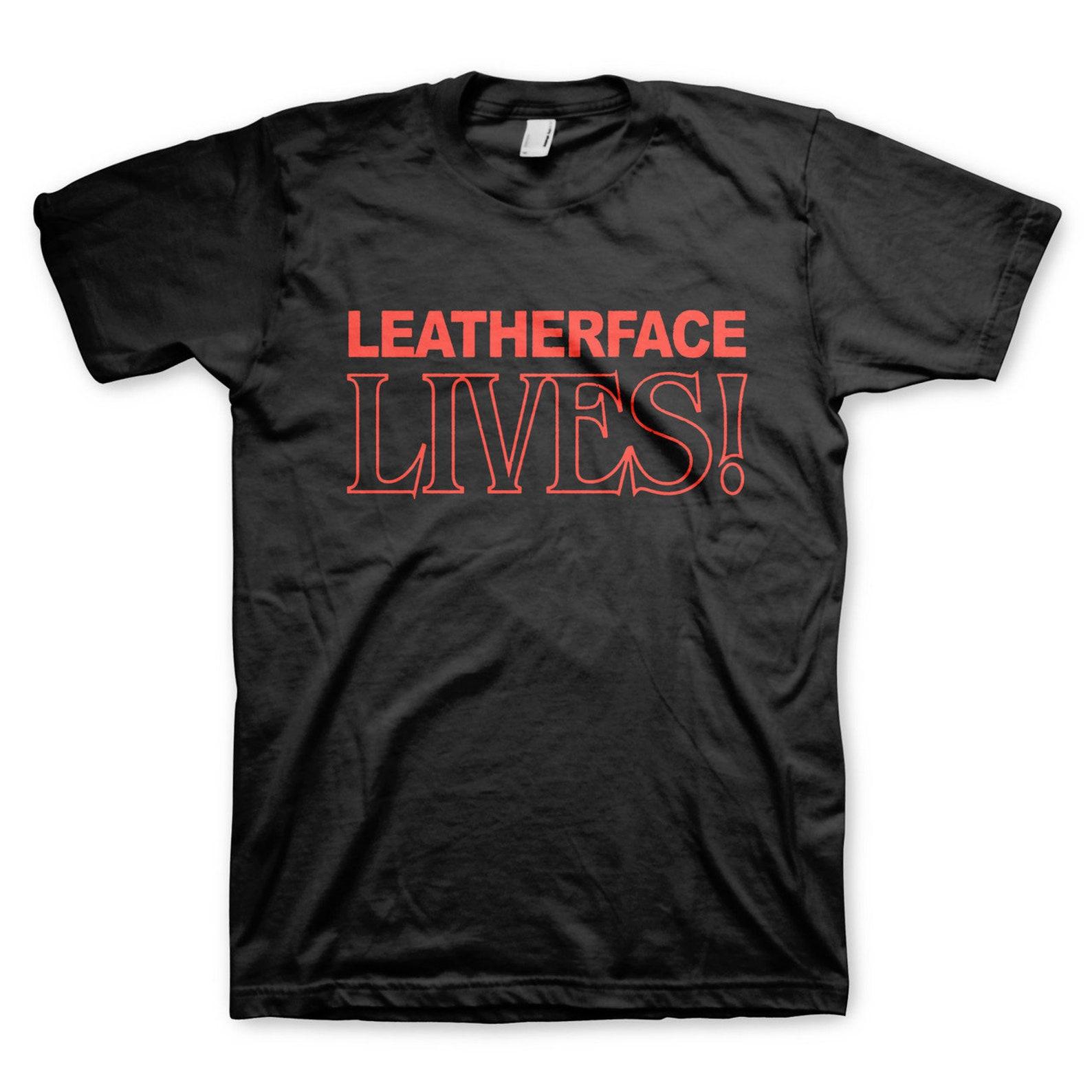 Texas Chainsaw Massacre Leatherface Lives T-Shirt M