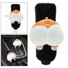Car Knob Cover Cute Decorative Plush Corgi Arse Cartoon Handle Handbrake