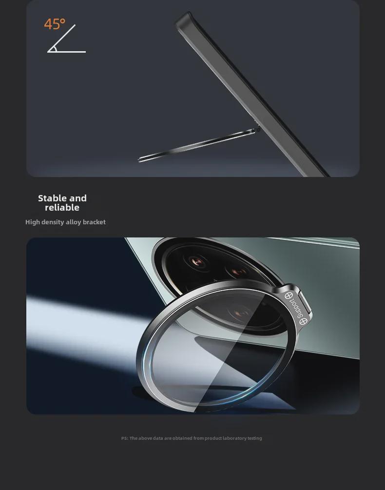 **Xiaomi 14 Ultra Plně kryjící měkký obal proti pádu s neviditelným stojánkem**