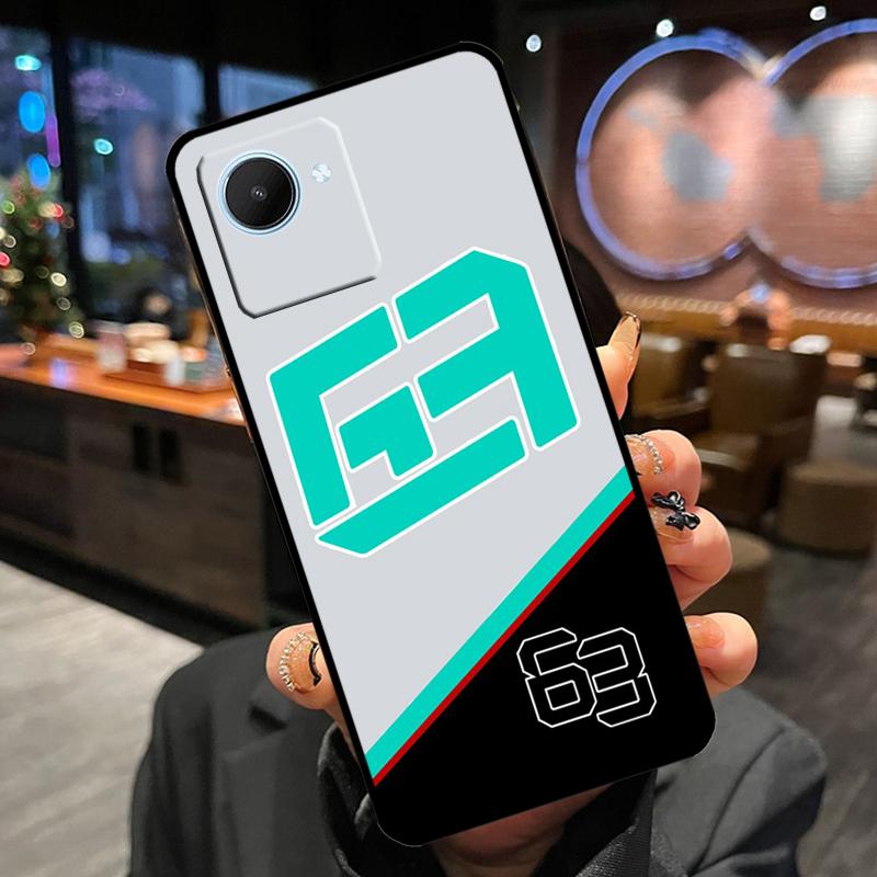 George Russell Case For Realme GT7 Pro GT6 11 12 13 14 15 Pro Plus C55 C53 C35 C33 C61 C65 C67 C53 C71 C75