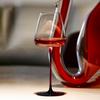 700ml Large Capacity Burgundy Red Wine Glass Black Bow Tie Red Rod Crystal High-End Goblet for Fine Dining And Special Occasions