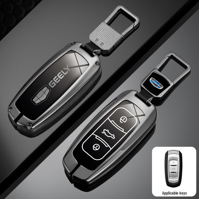 Compatible Key Cover for Geely Xingyue L, Xingrui, 4th Gen Dihao, Boyue, Binyue, Icon, Vision, and X6 Cars