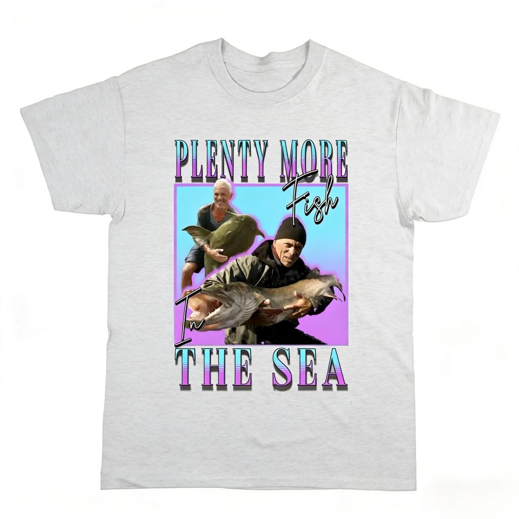 2026 River Monsters T-shirt Hommage Il y a plein d'autres poissons dans la mer Jeremy Wade Pêche au Poisson-chat Prédateur Homme Unisexe Vêtements Été