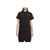 Nike Sportswear Everything Wovens Fashion Simple Beautiful Trendy Short Sleeve Dress Women dresses Black HJ1145-010