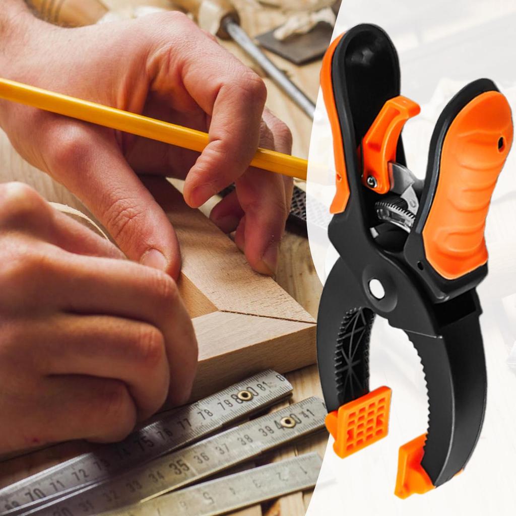 Ratchet Clamps For Woodworking Woodworking Spring Clamps Heavy Duty Comfortable Grip Carpenter Spring Fasten Clips For Furniture