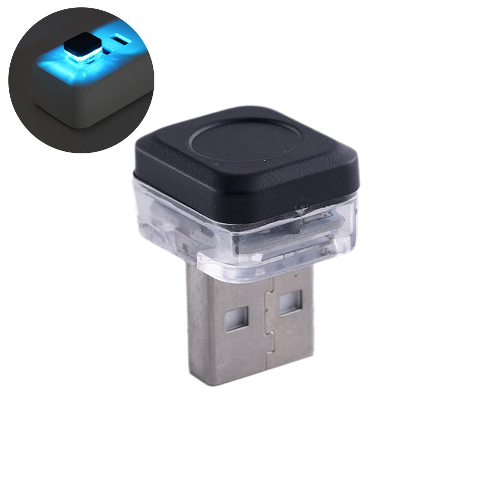 Mini USB LED Car Light Auto Interior Atmosphere Light Atmosphere Light Car Lamp Decorative Smart USB Accessories LED Colorf B6S6