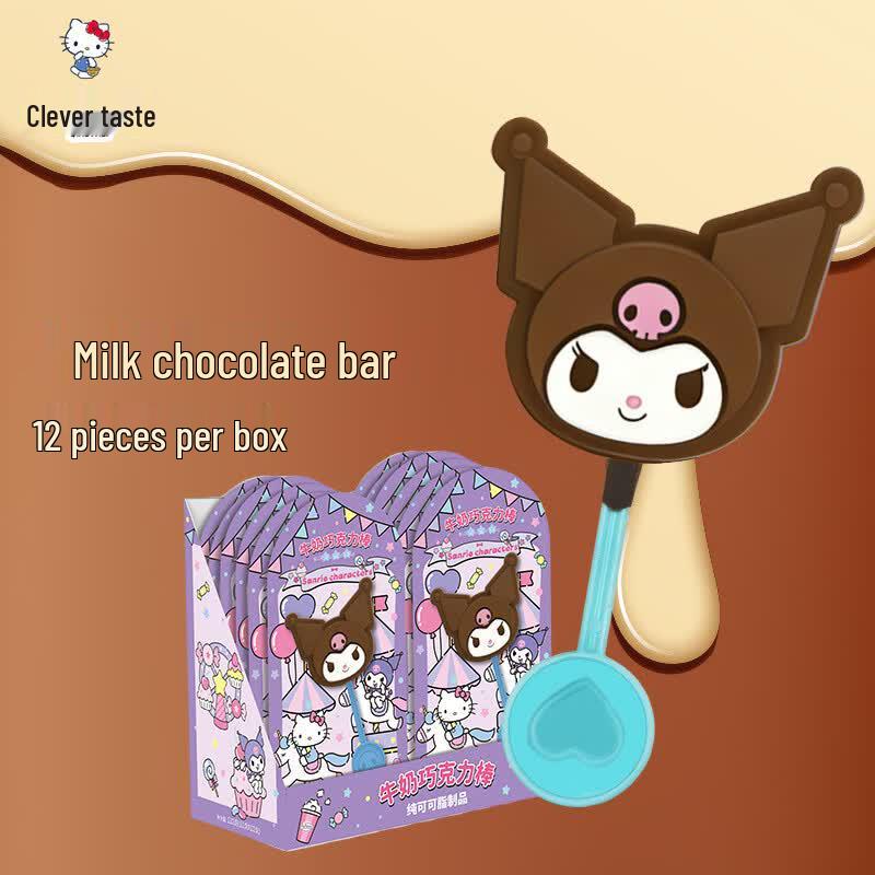 Qiaotazi Sanrio Milk Chocolate Bar 12-Pack
